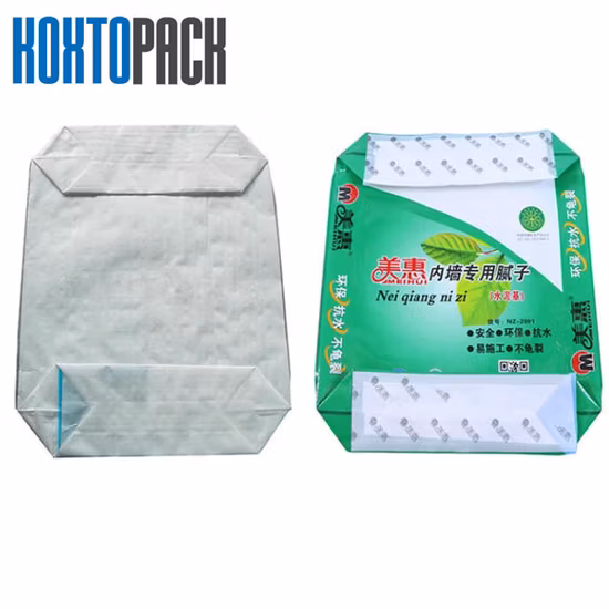 Allwell Laminated Block Bottom Valve Polypropylene Woven PP Bag Sack Making Machine