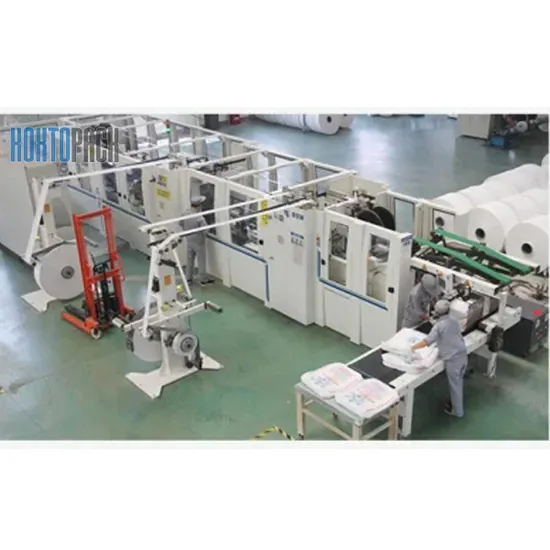 Allwell Laminated Block Bottom Valve Polypropylene Woven PP Bag Sack Making Machine