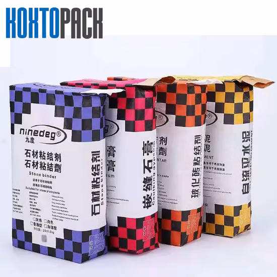 Allwell Laminated Block Bottom Valve Polypropylene Woven PP Bag Sack Making Machine