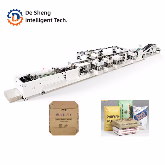 Valve Paper Bag Making Machine Sack Bag Machine Bottomer
