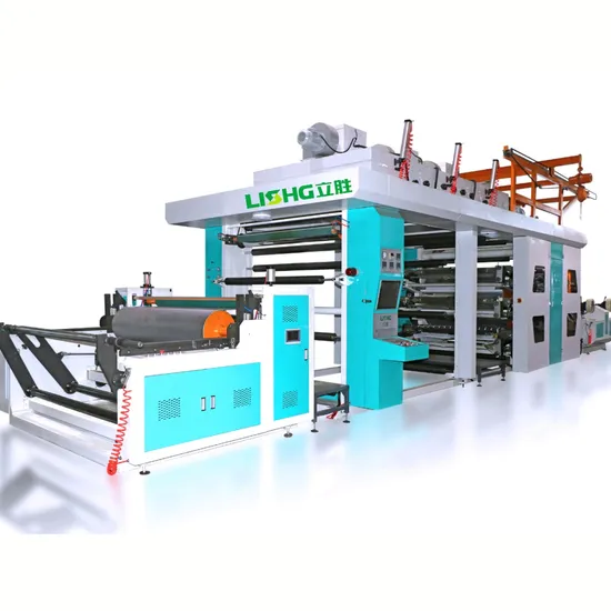 6 Color High Speed Automatic PP/Paper Bag/Non